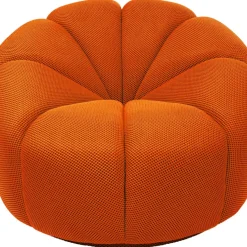 Sessel|KARE Design Drehsessel Peppo Lounge Orange