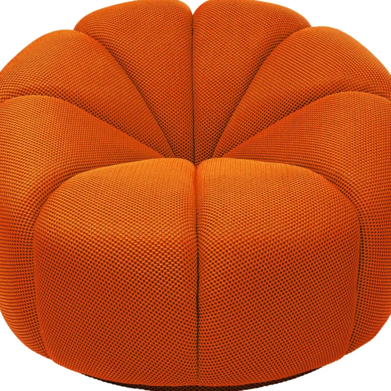 Sessel|KARE Design Drehsessel Peppo Lounge Orange