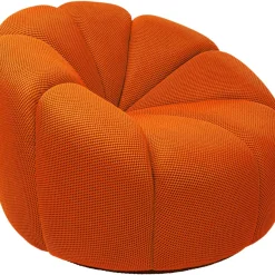 Sessel|KARE Design Drehsessel Peppo Lounge Orange