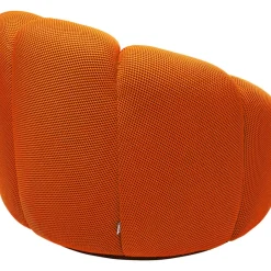 Sessel|KARE Design Drehsessel Peppo Lounge Orange
