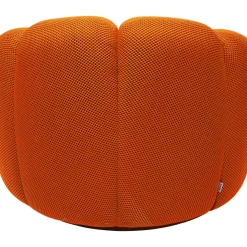 Sessel|KARE Design Drehsessel Peppo Lounge Orange