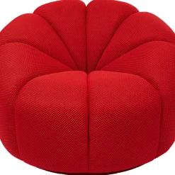 Sessel|KARE Design Drehsessel Peppo Lounge Rot