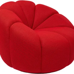 Sessel|KARE Design Drehsessel Peppo Lounge Rot