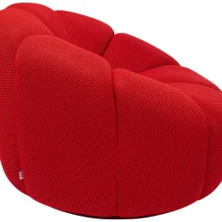 Sessel|KARE Design Drehsessel Peppo Lounge Rot