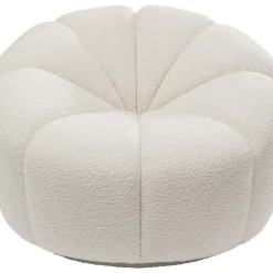 Sessel|KARE Design Drehsessel Peppo Lounge Weis