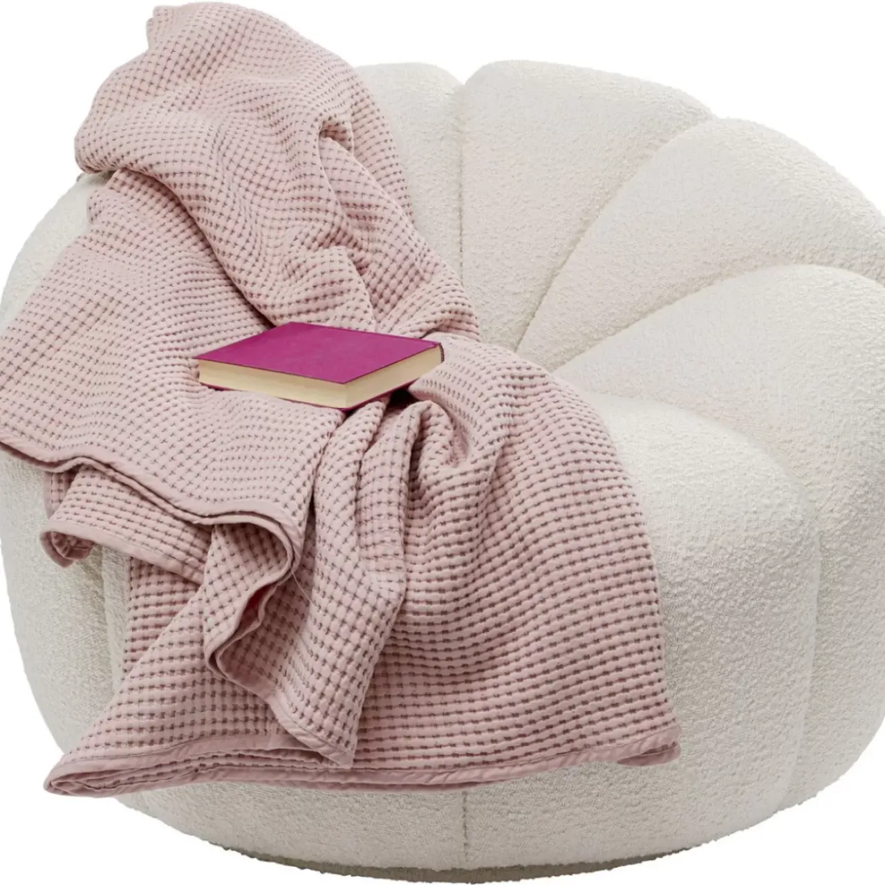 Sessel|KARE Design Drehsessel Peppo Lounge Weis