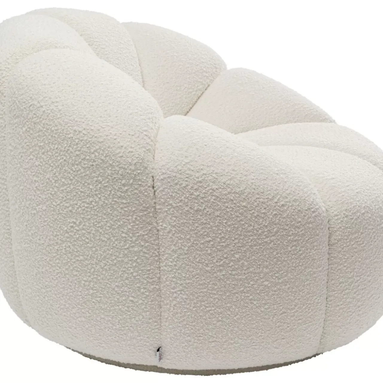 Sessel|KARE Design Drehsessel Peppo Lounge Weis
