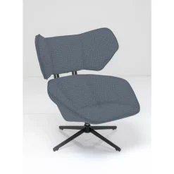 Sessel|KARE Design Drehsessel Toledo Dunkelblau