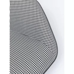 Sessel|KARE Design Drehsessel Toledo Schwarz Weiss
