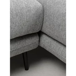 Sofas & Couches|KARE Design Ecksofa Amalfi Links Grau 275Cm