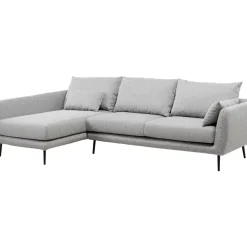 Sofas & Couches|KARE Design Ecksofa Amalfi Links Grau 275Cm