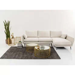 Sofas & Couches|KARE Design Ecksofa Amalfi Rechts Creme 275Cm
