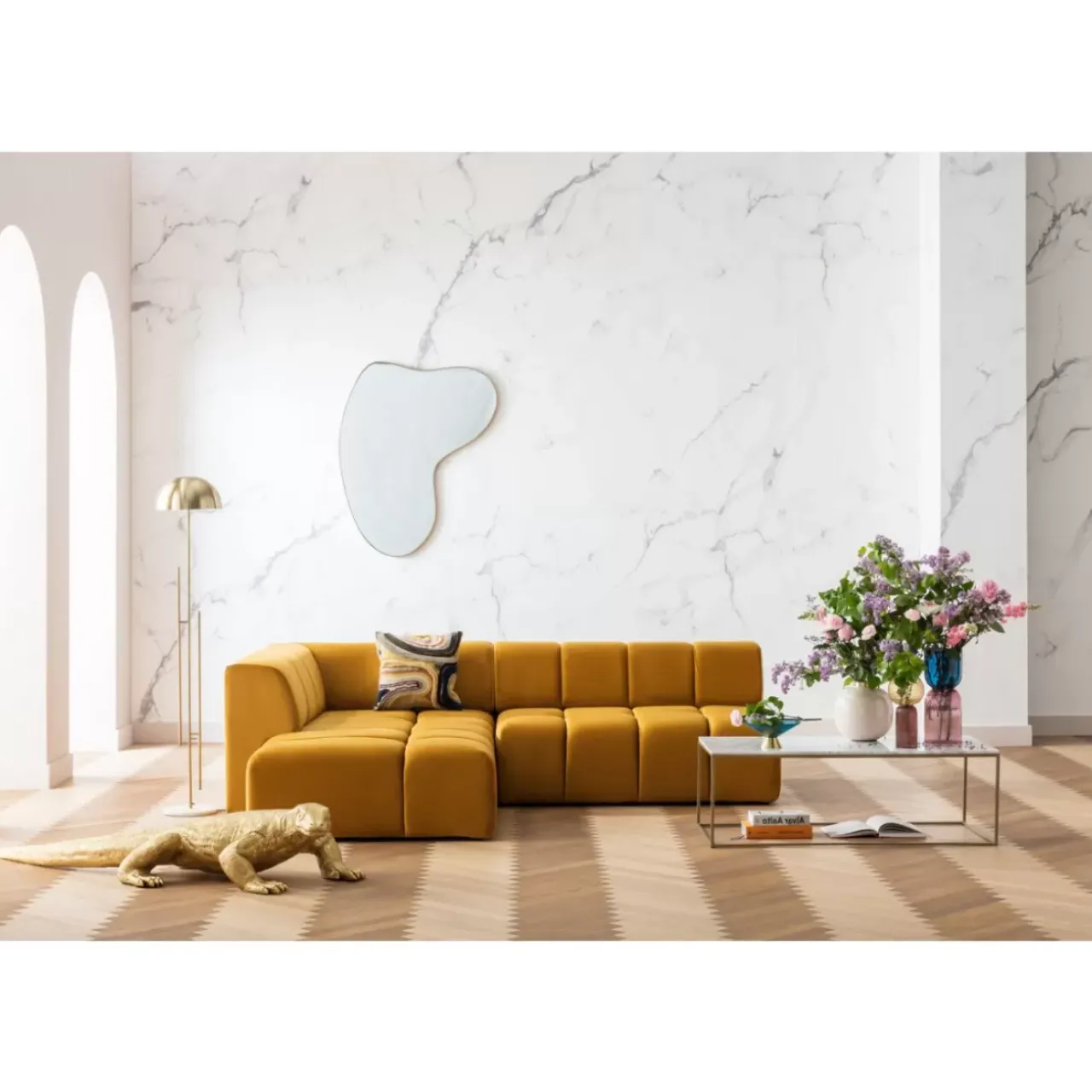 Sofas & Couches|KARE Design Ecksofa Belami Amber Links