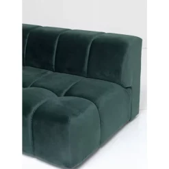 Sofas & Couches|KARE Design Ecksofa Belami Velvet Dunkelgrun Links 265Cm