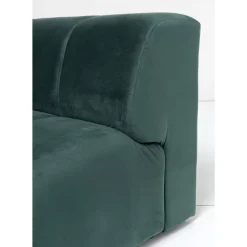 Sofas & Couches|KARE Design Ecksofa Belami Velvet Dunkelgrun Links 265Cm