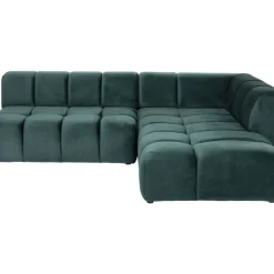 Sofas & Couches|KARE Design Ecksofa Belami Velvet Dunkelgrun Rechts 265Cm