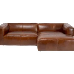 Sofas & Couches|KARE Design Ecksofa Cubetto Leder Braun