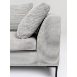 Sofas & Couches|KARE Design Ecksofa Gianni Cord Grau Links