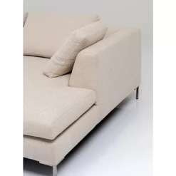 Sofas & Couches|KARE Design Ecksofa Gianni Creme Rechts