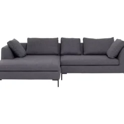 Sofas & Couches|KARE Design Ecksofa Gianni Dolce Dunkelgrau Links