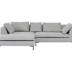 Sofas & Couches|KARE Design Ecksofa Gianni Dolce Hellgrau Links