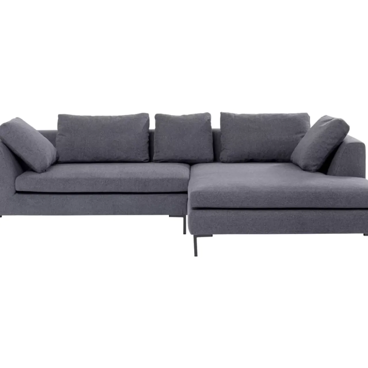 Sofas & Couches|KARE Design Ecksofa Gianni Grau Rechts