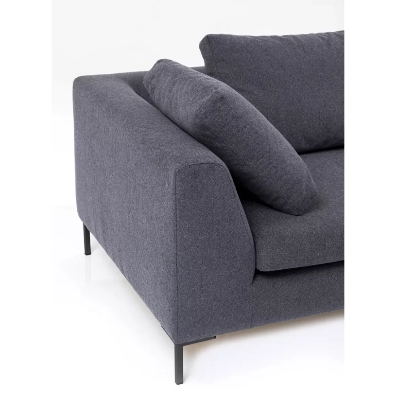 Sofas & Couches|KARE Design Ecksofa Gianni Grau Rechts