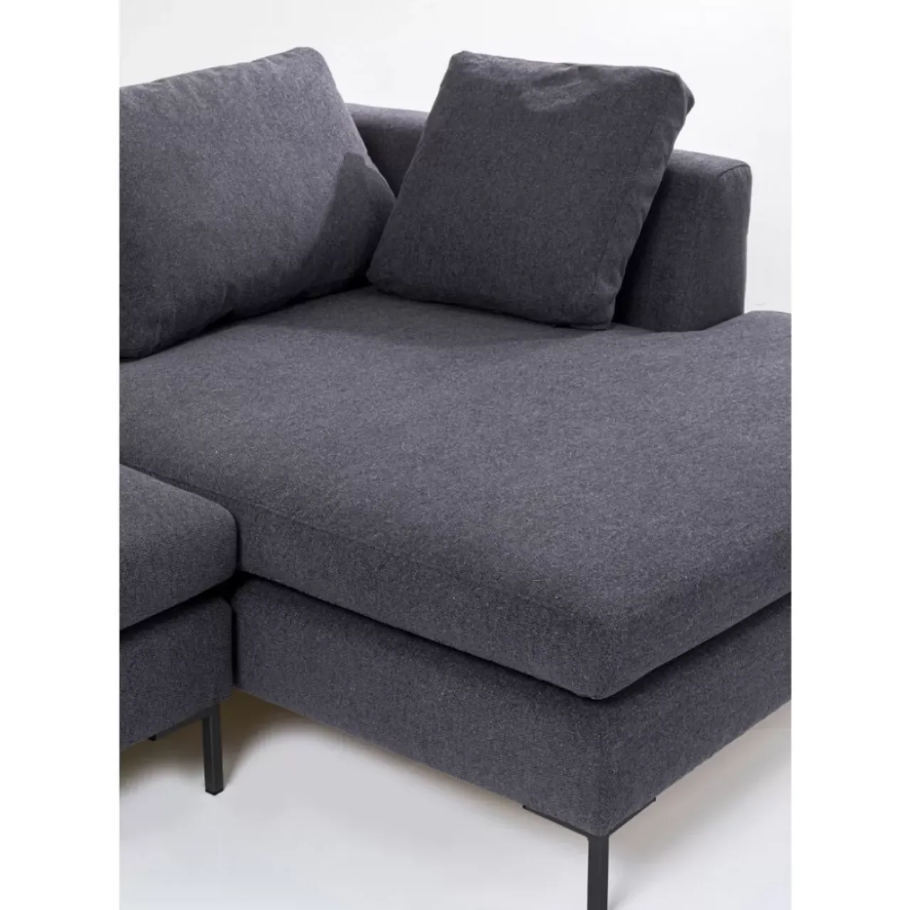 Sofas & Couches|KARE Design Ecksofa Gianni Grau Rechts