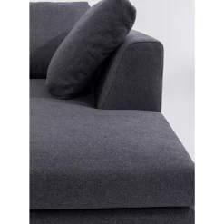 Sofas & Couches|KARE Design Ecksofa Gianni Grau Rechts