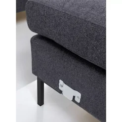 Sofas & Couches|KARE Design Ecksofa Gianni Grau Rechts