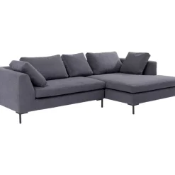 Sofas & Couches|KARE Design Ecksofa Gianni Grau Rechts