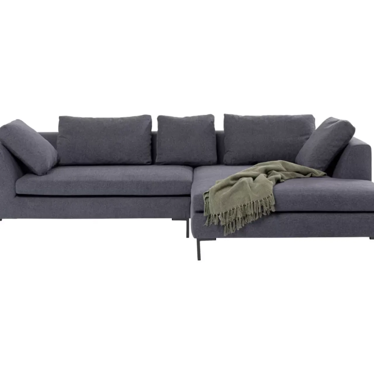 Sofas & Couches|KARE Design Ecksofa Gianni Grau Rechts