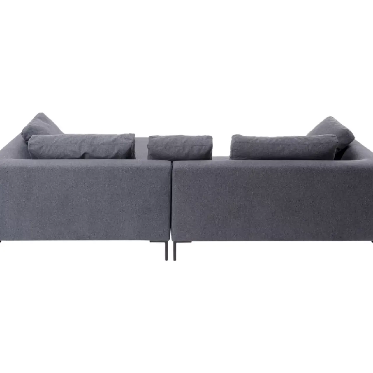 Sofas & Couches|KARE Design Ecksofa Gianni Grau Rechts