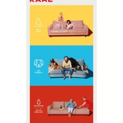 Sofas & Couches|KARE Design Ecksofa Gianni Grau Rechts