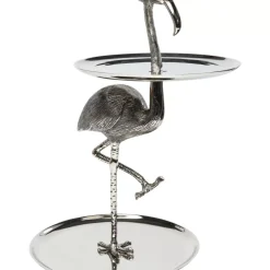 Geschirr & Tischaccessoires|KARE Design Etagere Flamingo