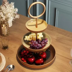 Geschirr & Tischaccessoires|KARE Design Etagere Happy Day 51Cm