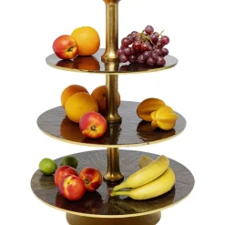 Geschirr & Tischaccessoires|KARE Design Etagere Lovely Brass 56Cm