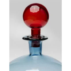 Aufbewahrung & Ordnung|KARE Design Flasche Honeymoon Lid Blau 25
