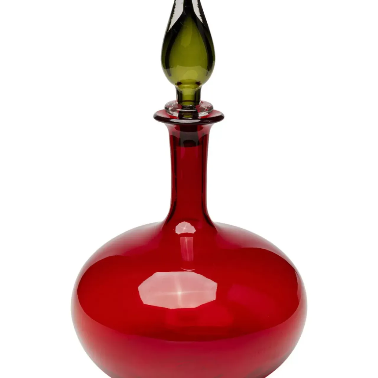 Aufbewahrung & Ordnung|KARE Design Flasche Honeymoon Lid Rot 33
