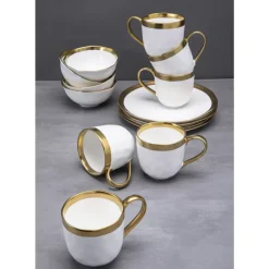 Geschirr & Tischaccessoires|KARE Design Fruhstucksset Bell (12/Tlg.)