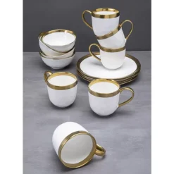 Geschirr & Tischaccessoires|KARE Design Fruhstucksset Bell (12/Tlg.)
