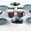 Geschirr & Tischaccessoires|KARE Design Fruhstucksset Mustique (12/Tlg.)