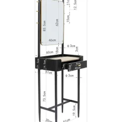 Kleinmöbel & Sonstiges|KARE Design Garderobe Mit Spiegel Milano