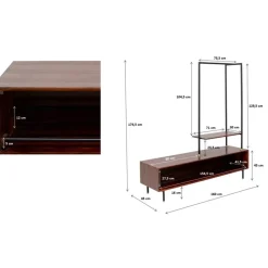 Kleinmöbel & Sonstiges|KARE Design Garderobe Ravello 174X160
