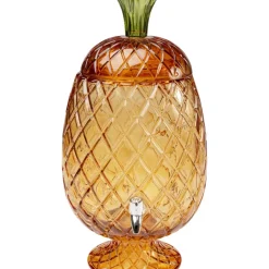 Geschirr & Tischaccessoires|KARE Design Getrankespender Pineapple Amber (2/Tlg.)