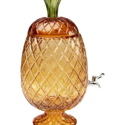 Geschirr & Tischaccessoires|KARE Design Getrankespender Pineapple Amber (2/Tlg.)