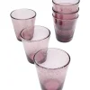 Geschirr & Tischaccessoires|KARE Design Glas-Set Bubble Mauve (6/Tlg.)