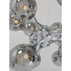 Hängeleuchten|KARE Design Hangeleuchte Atomic Balls Silber O74Cm