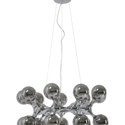 Hängeleuchten|KARE Design Hangeleuchte Atomic Balls Silber O74Cm