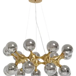 Hängeleuchten|KARE Design Hangeleuchte Atomic Balls Brass O74Cm